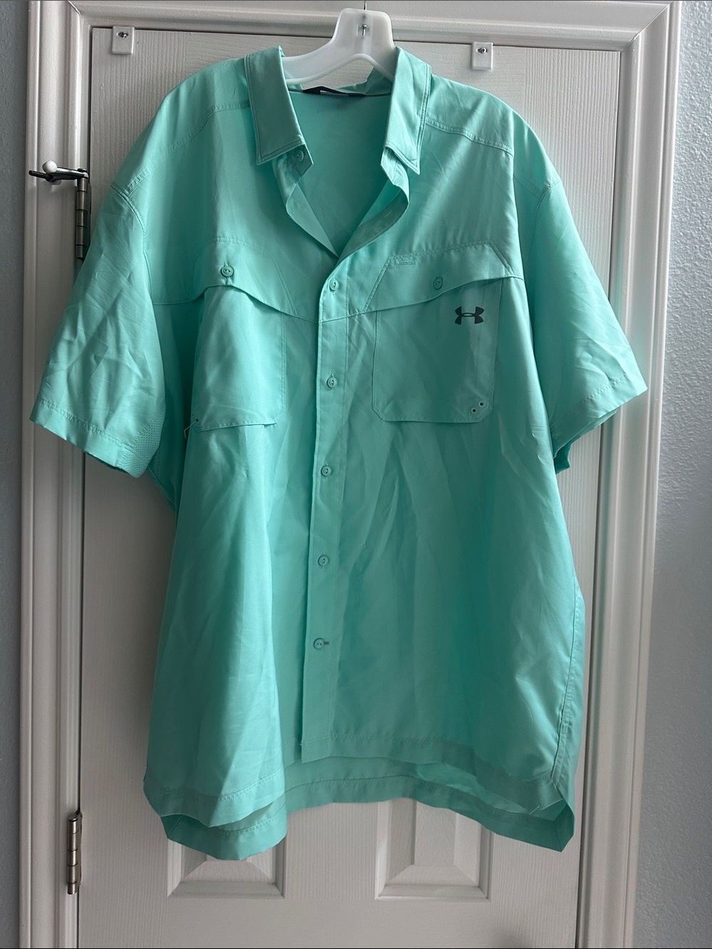 Under Armour Teal Gren Men’s Performance Quick Dry Lightweight Shirt Men’s XXL